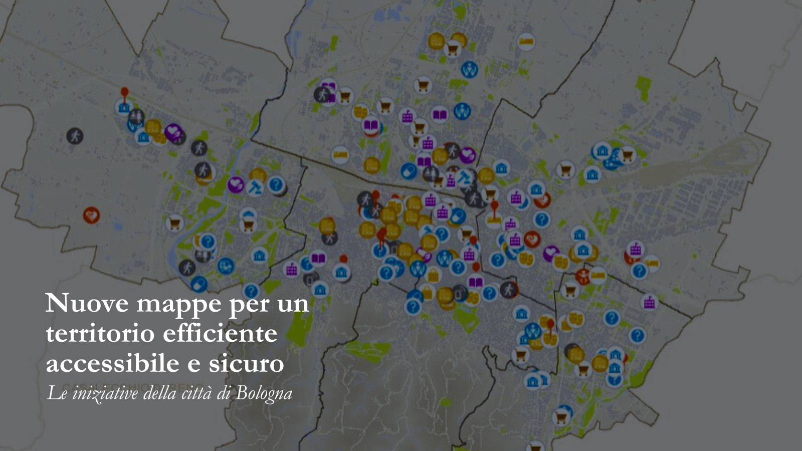 Nuove mappe per un territorio efficiente, accessibile e sicuro: le iniziative della città di Bologna